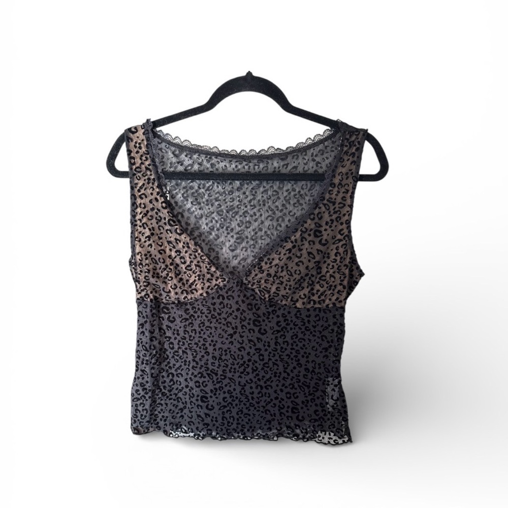 Y2K Vintage Inspired Babydoll Cropped Lace Shein Dark Romantic Whimsy‎ Goth L